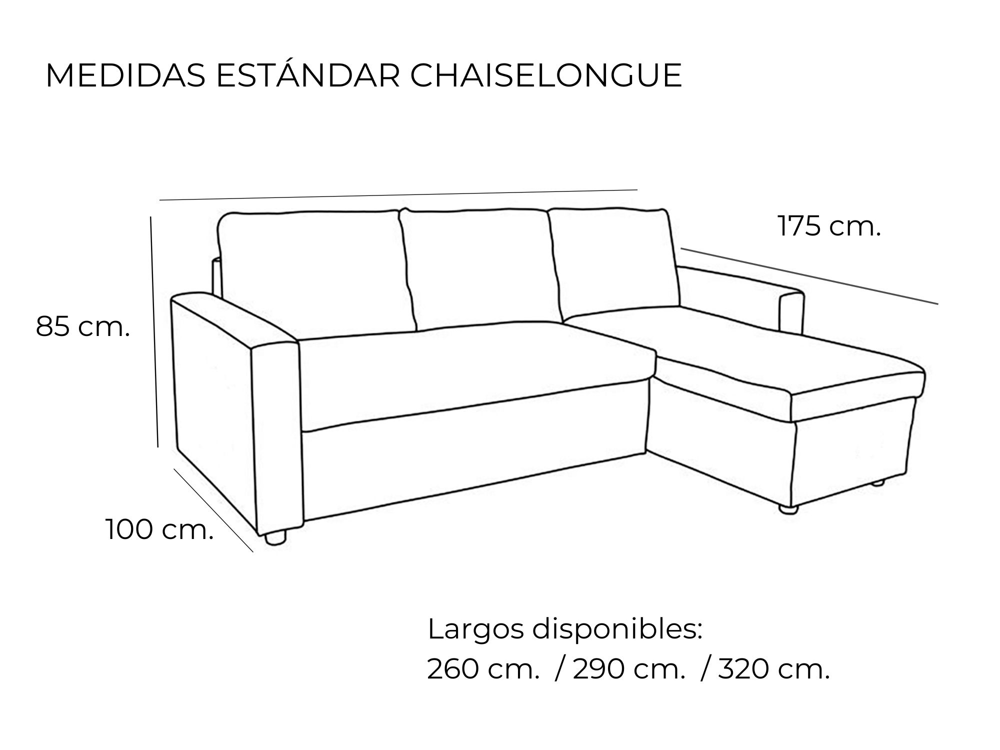 Sofá moderno de diseño Divani eden chaiselongue comprar online tienda
